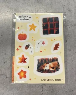 Уютный стикерпак Ceramic Heat