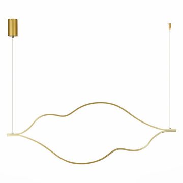 Светильник подвесной LED 1*65W 4000K SL6106.203.65 золото Cortile ST-Luce