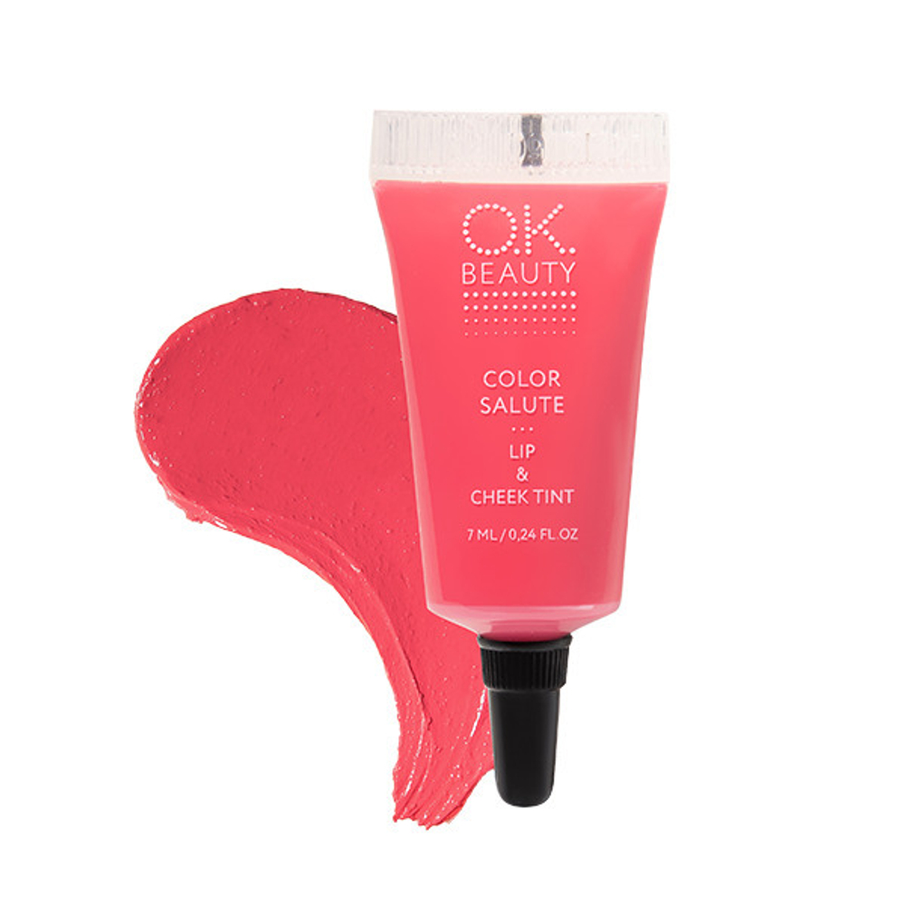 Тинт для губ и щек OK BEAUTY СOLOR SALUTE LIP & CHEEK TINT