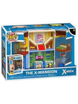 Фигурка Funko Bitty POP! Bitty Box Marvel X-Men The X-Mansion+2 Bitty POP! Professor X+Wolverine 91389