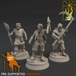 Человек обыватель 1 шт. миниатюра для dnd, днд, pathfinder, фентези, Настольная игра, НРИ, Варгейм, РПГ