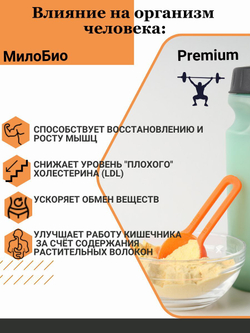 Изолят соевого белка, протеин для белковых коктейлей и использование в кулинарии, МилоБио