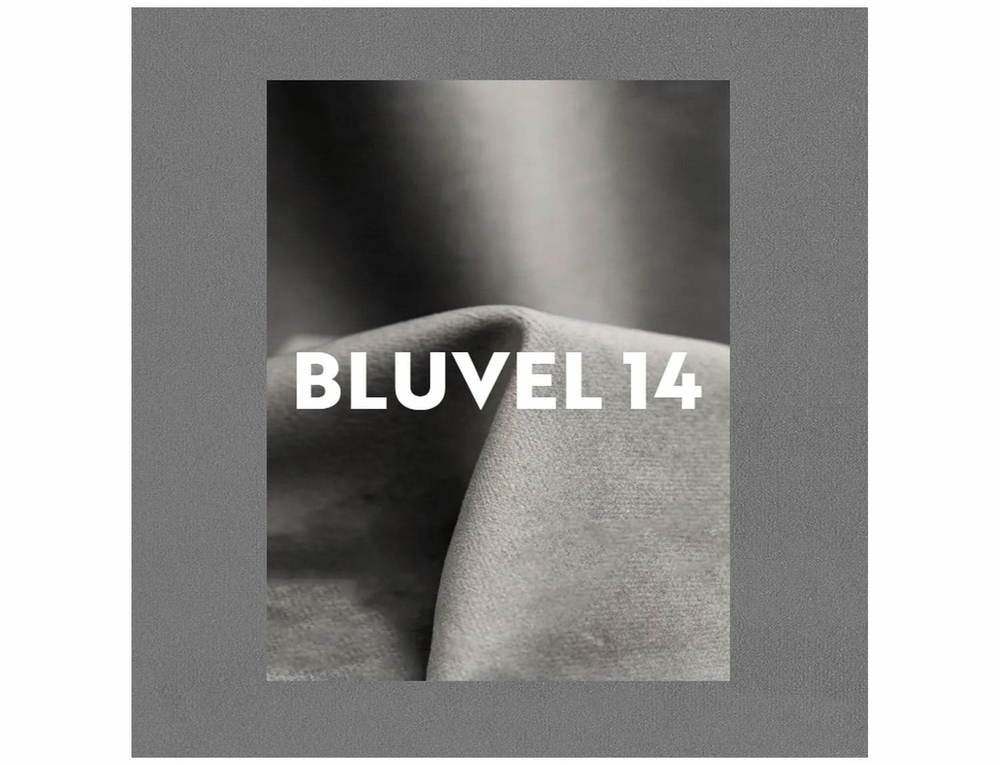 Стул SIGNAL LILIA Velvet Bluvel 14 серый/черный