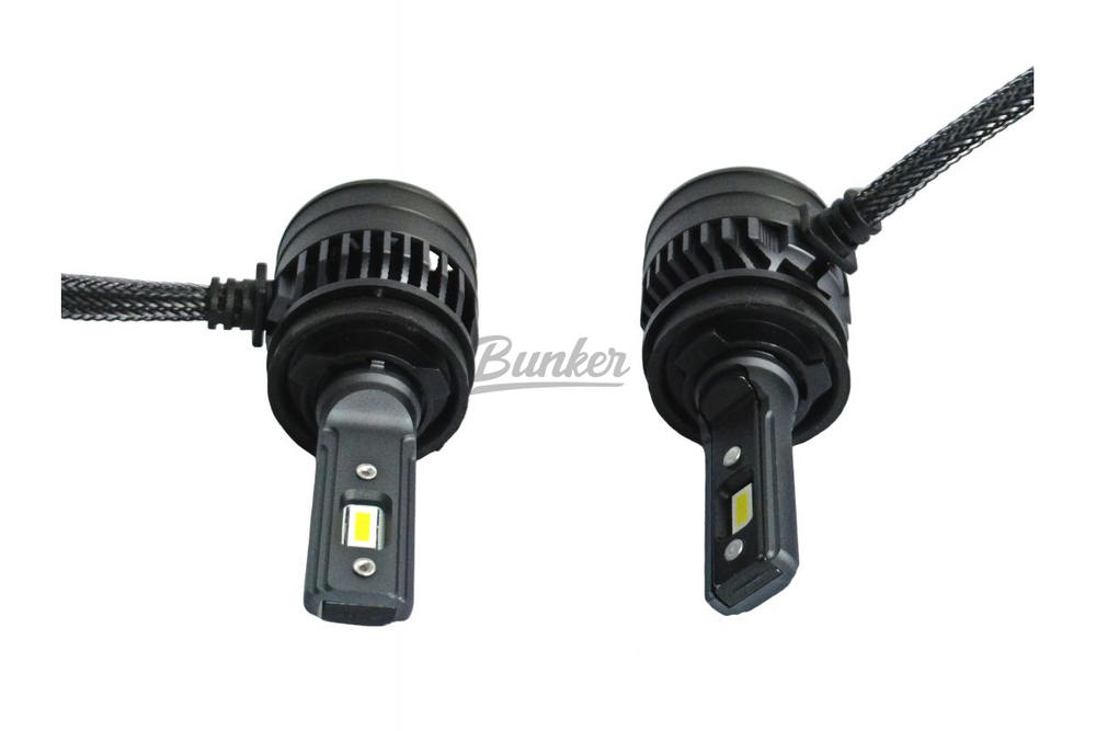Светодиодные автомобильные LED лампы Aozoom L7 H11/8/9/16 6000K 12V