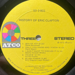 Eric Clapton ‎– History Of Eric Clapton 2LP (США 1972г.)