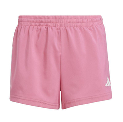 Шорты для девочки теннисные Adidas Girls Train Essentials 3-Stripes - розовый фьюжн/белый