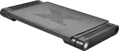 Стол для ноутбука Cactus CS-LS-T8-C черный 26x38см