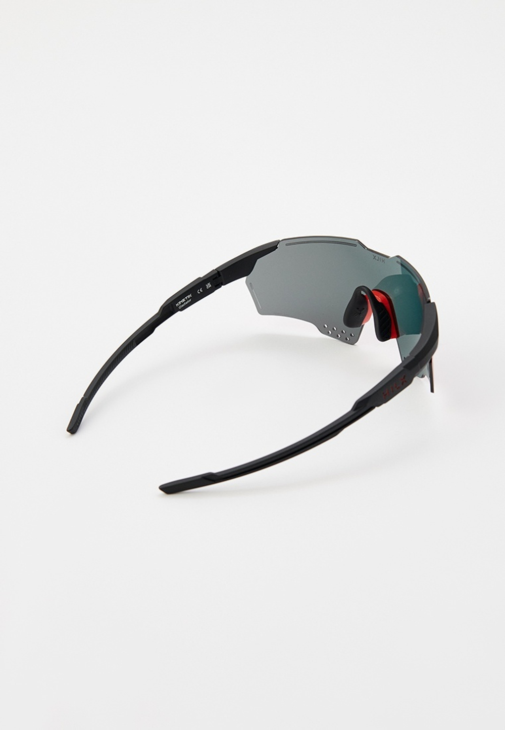 Спортивные очки с диоптриями HILX Gladiator (L) / Matt Black / Red Mirror Lens