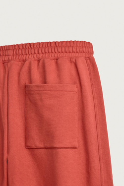 ZARA БАЗОВЫЕ БРЮКИ-ДЖОГГЕРЫ BALLOON FIT, КРАСНЫЙ