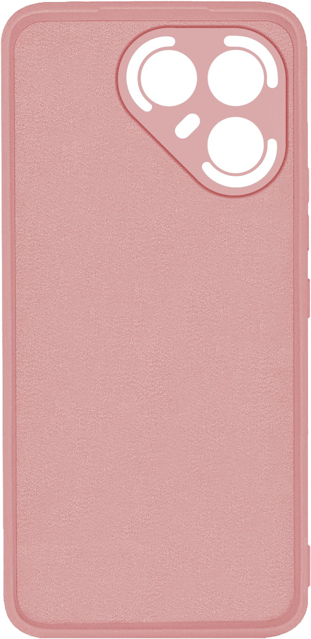 Мягкий Soft Touch чехол из силикона для TECNO POVA 7 ULTRA с бархатной подкладкой
