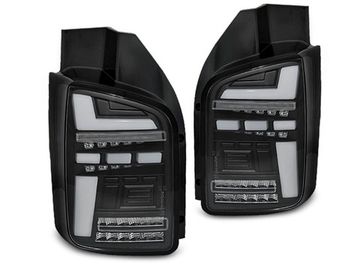 Фонари задние LED BAR BLACK SEQ для VW T6.1 20- OEM BULB