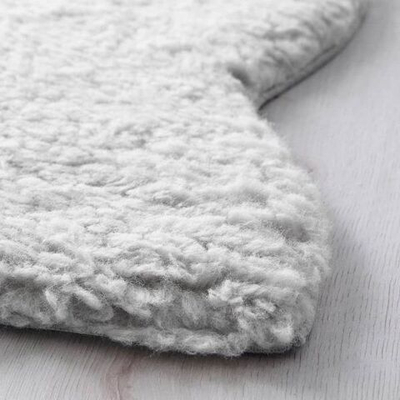 IKEA FАRDRUP коврик искусственная овчина, светло-серая, 60x100 см