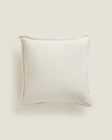 ZARA HOME НАВОЛОЧКА ДЛЯ ДЕКОРАТИВНОЙ ПОДУШКИ, БЕЖЕВЫЙ