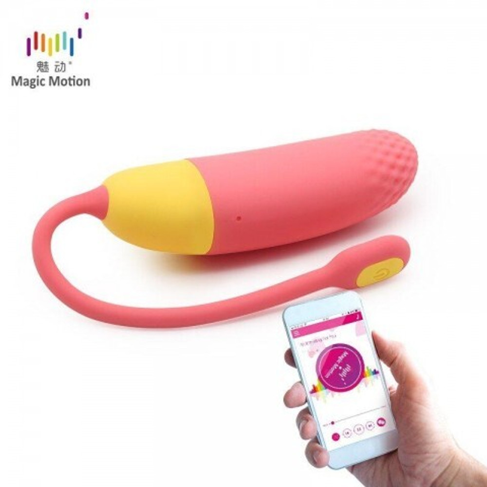 Виброяйцо Magic Motion Vini (оранжевый)