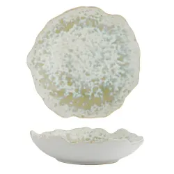 Салатник 500 мл d 22 см h5,5 см Crush Gray Spots Light Green Frutti di Mare P.L. [1]