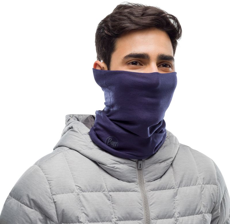 Многофункциональная бандана-труба Buff Original Solid Night Blue Фото 3