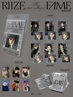 Альбом RIIZE - FAME 2nd Single Album SMini 6 Version SET