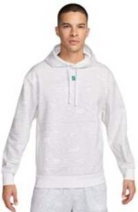 Куртка теннисная Nike Court Heritage Dri-Fit Fleece - white/white
