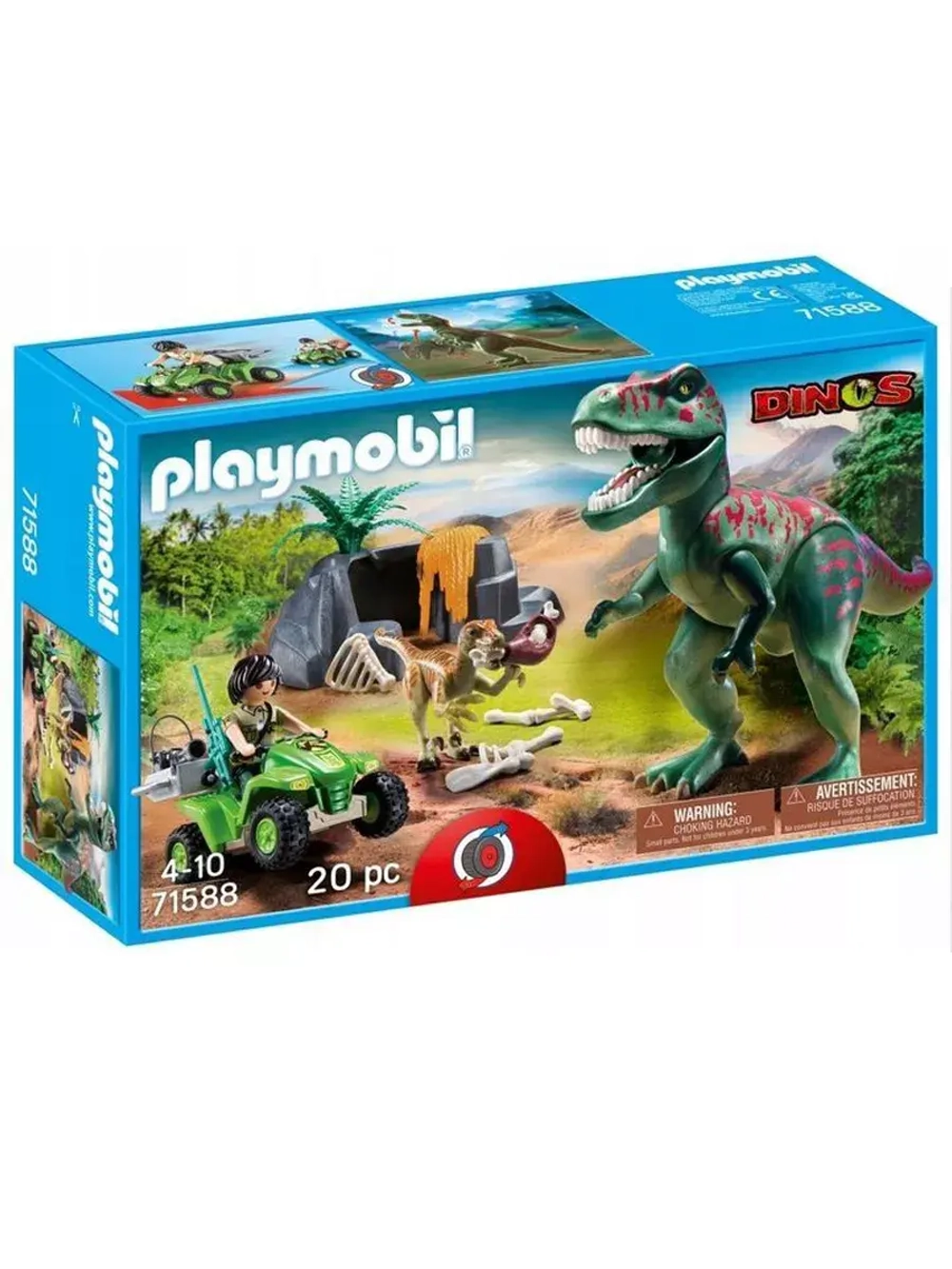 Набор Атака динозавров Playmobil 71588