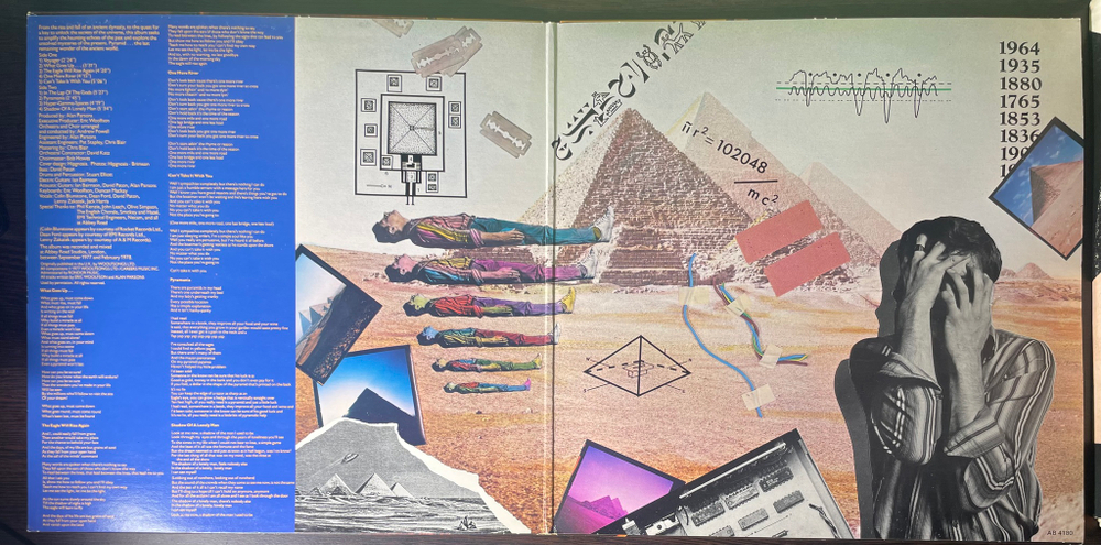 The Alan Parsons Project – Pyramid (Канада 1978г.)
