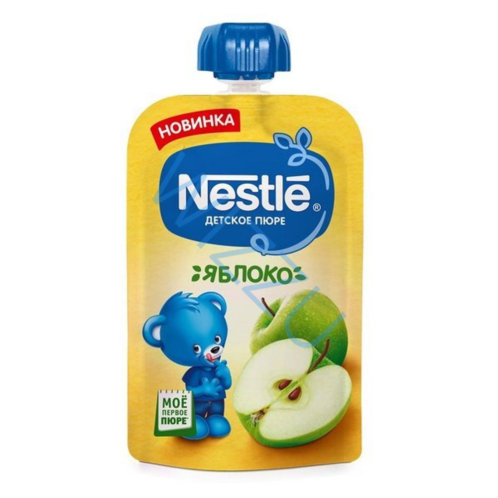 Nestle Яблоко Пюре Пауч 90г