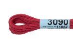 Мулине Gamma 100% хлопок, цв.3090 гр.малиновый, 24 мотка по 8 метров