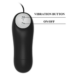 Анальный вибростимулятор в виде ёлочки 11,8см с пультом ДУ Pretty Love Special Anal Vibrating Butt Plug BI-040039