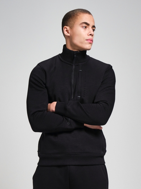 Свитшот с короткой молнией ORIGINAL CREATOR HALF ZIP, Черный