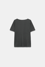 ХЛОПКОВАЯ ФУТБОЛКА С КАРМАНОМ — ZARA