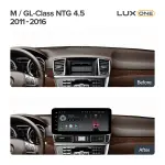 Магнитола для Mercedes-Benz ML W166 2011-2015 NTG 4.5 - FarCar MB1003 монитор 12.3" на Android 13, Быстрая, CarPlay, 4G SIM-слот