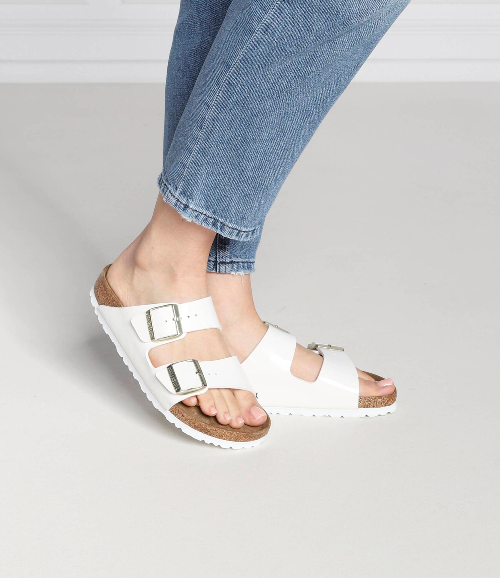 шлепанцы arizona bf Birkenstock - белый(1005294)