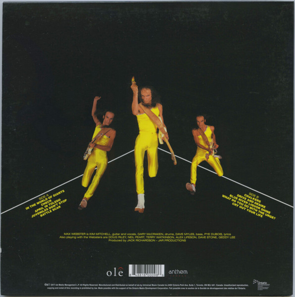 Max Webster / The Party 1976-82 (Limited Edition)(8LP)