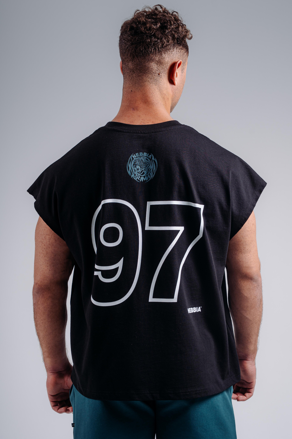 Майка Oversized Tank Top '97 PRIMAL 873 Черная