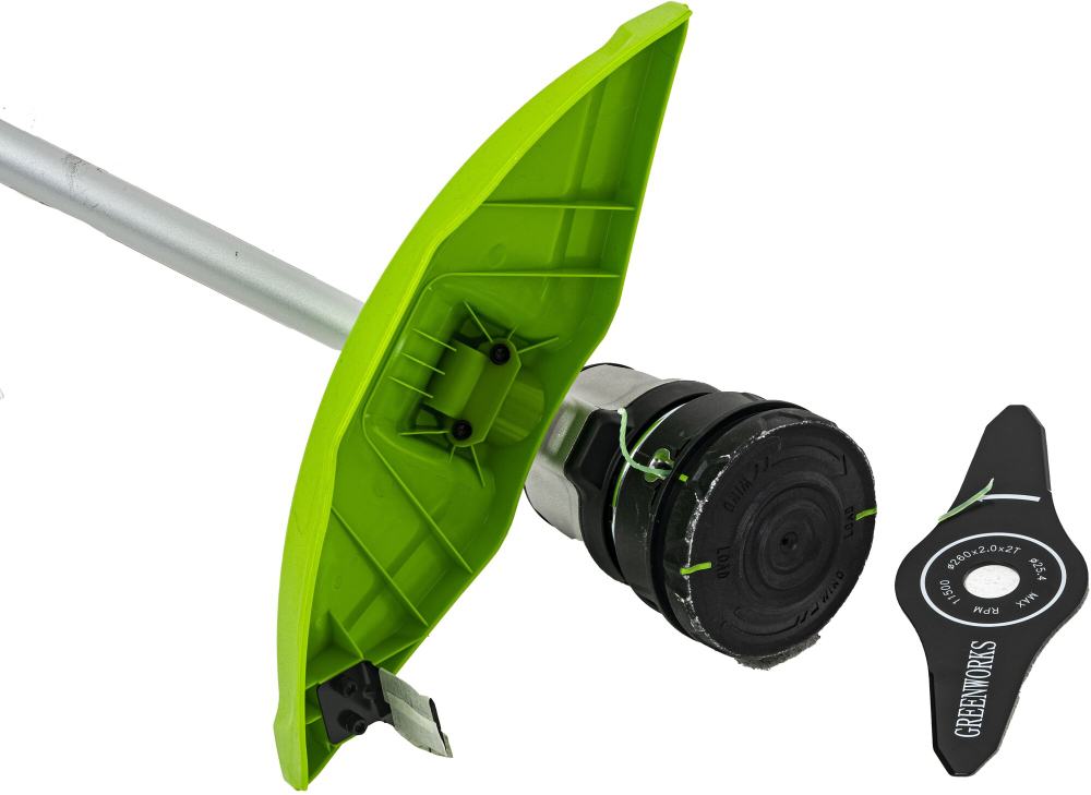 Триммер аккумуляторный GREENWORKS GD60BCB 60В,40см,б/щ, с велосипедной ручкой,без АКБ и ЗУ (2108407)