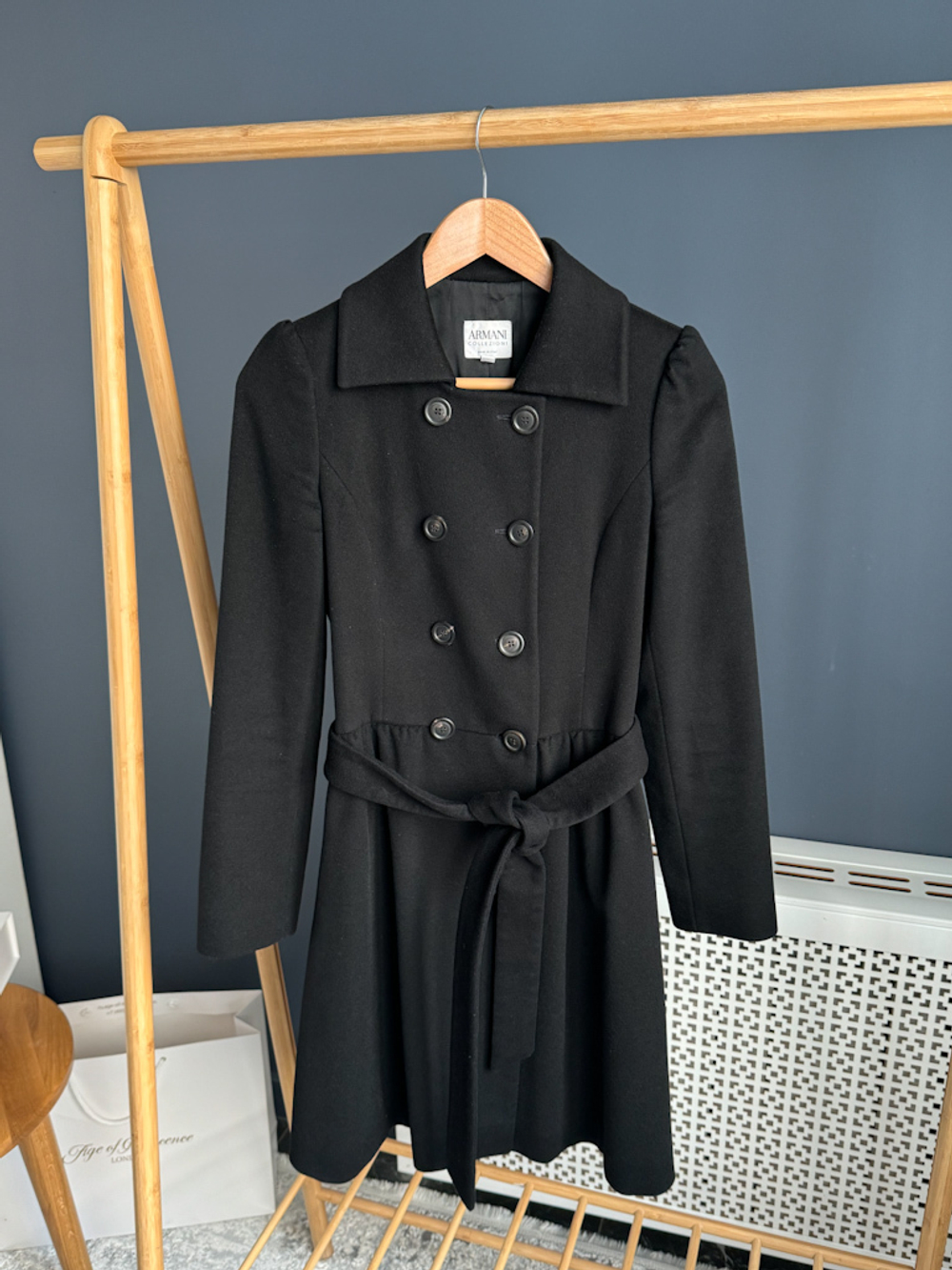 Шерстяное пальто Armani Collezioni, S оригинал