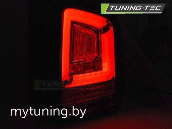 Задние фонари для Volkswagen T5 (03-09) LED динамические красные темные