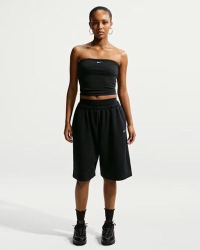 Nike Sportswear Женские бермуды из французского махрового полотна свободного кроя - NIKE