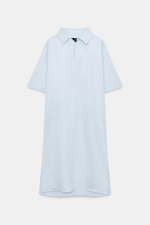 РУБАШКА-ТУНИКА ИЗ СМЕСОВОГО ЛЬНА — ZW COLLECTION — ZARA