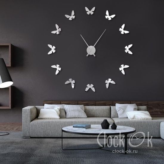 Настенные 3D часы Magic Fly