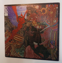 Винтажная виниловая пластинка LP Santana Abraxas (Japan 1974) (No Obi)