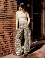 Женские джинсы-бананы с низкой посадкой - BERSHKA