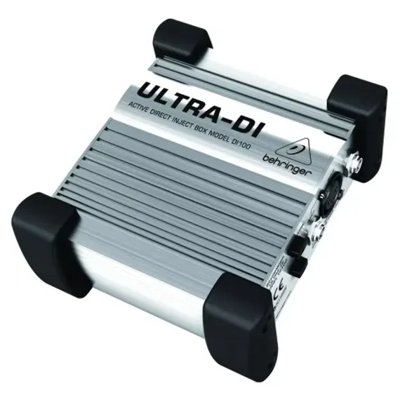 Behringer DI100 - Активный DI-бокс для сцены и студии