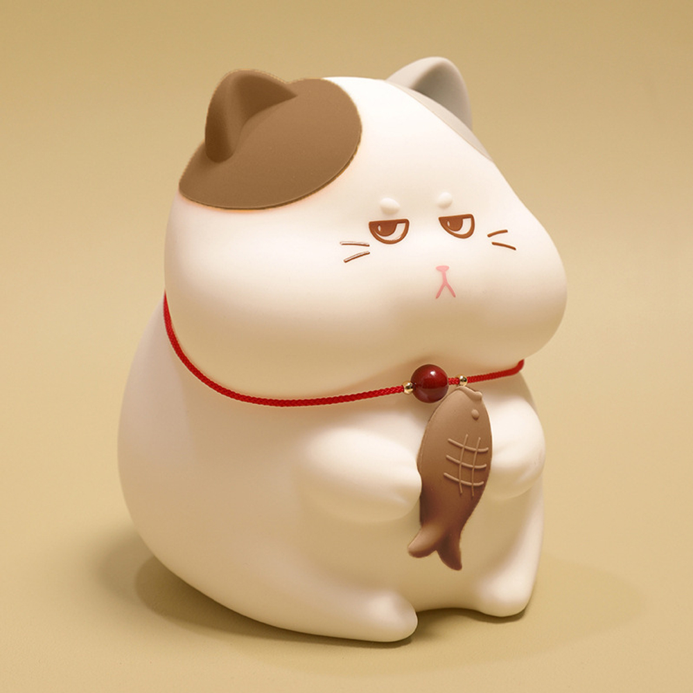 Ночник "Котик с Рыбкой"