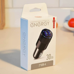 Зарядное устройство для авто Energy ET-45А, цвет черный
