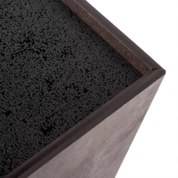 Подставка для кухонных ножей универсальная 11x11x24см ComposeEat мрамор темный