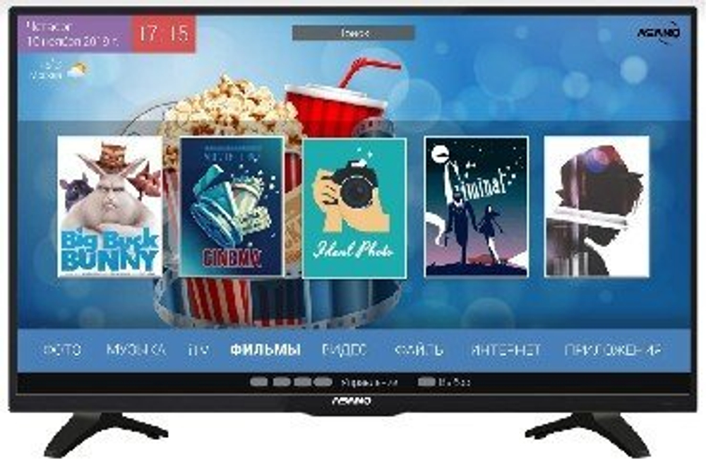 Телевизор Asano 43" 43LF7020S-FHD-SMART