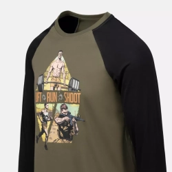 Лонгслив Helikon Lift, Run, Shoot - Olive Green