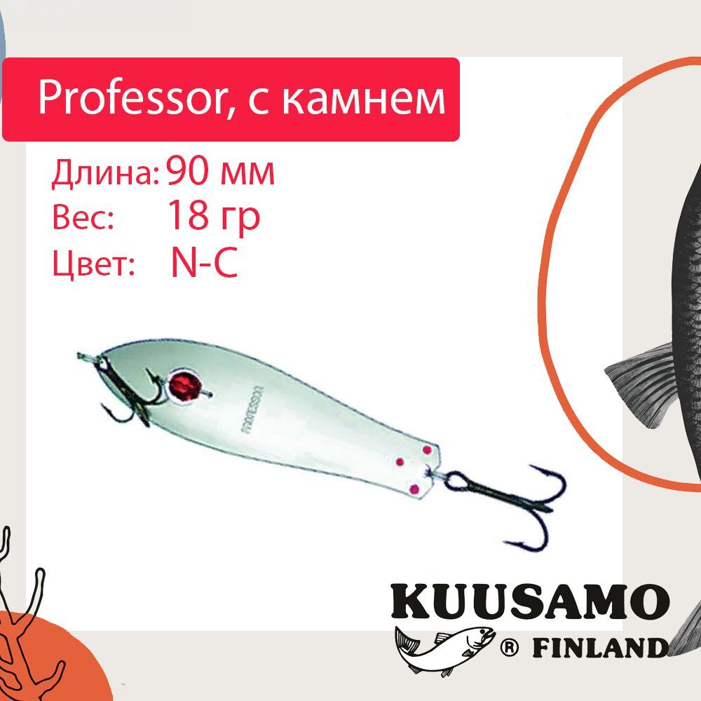 Блесна для рыбалки Kuusamo Professor