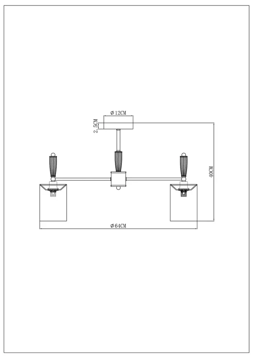 Потолочная люстра Arte Lamp Waverley A4102PL-5PB