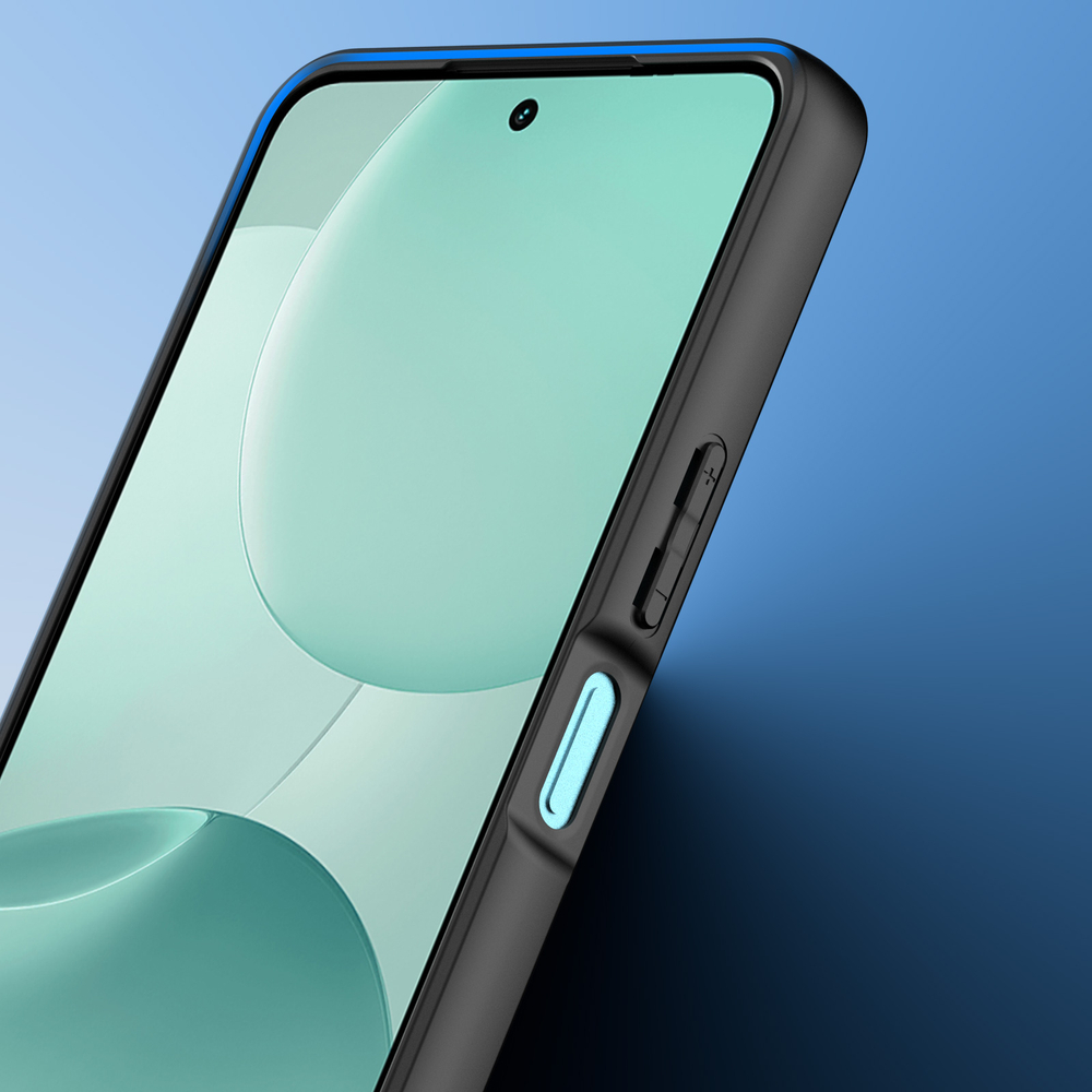 Чехол прозрачный с черными рамками для OnePlus Nord CE6 Lite, серия Aimo Series Case от Dux Ducis